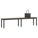 bænk Artisan-eg 200 x 35 x 45 cm Konstrueret træ