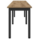 bænk Artisan-eg 200 x 35 x 45 cm Konstrueret træ