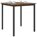 Spiseborde 70 x 70 x 75 cm Konstrueret træ Gammelt træ