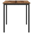 Spiseborde 70 x 70 x 75 cm Konstrueret træ Gammelt træ