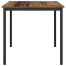 Spiseborde 80 x 80 x 75 cm Konstrueret træ Egetræ Firkantet