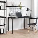 Spiseborde 110 x 55 x 75 cm Konstrueret træ Sort eg Rektangulær