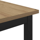 Spiseborde 140 x 80 x 75 cm METAL Rektangulær