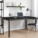 Spiseborde 150 x 90 x 75 cm Konstrueret træ Sort eg Rektangulær