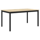 Spiseborde 150 x 90 x 75 cm Konstrueret træ Sonoma-eg