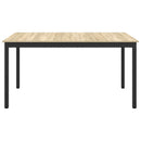 Spiseborde 150 x 90 x 75 cm Konstrueret træ Sonoma-eg