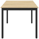 Spiseborde 150 x 90 x 75 cm Konstrueret træ Sonoma-eg