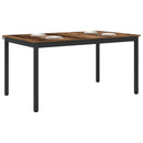 Spiseborde 150 x 90 x 75 cm Konstrueret træ Gammelt træ