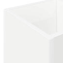 Parasolfod Hvid 25 x 24,5 x 64 cm Konstrueret træ