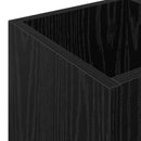 Parasolfod Sort eg 25 x 24,5 x 64 cm Konstrueret træ