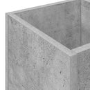 Parasolfod Beton Grå 25 x 24,5 x 64 cm Konstrueret træ