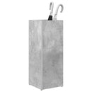 Parasolfod Beton Grå 25 x 24,5 x 64 cm Konstrueret træ