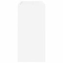 Parasolfod med opbevaring Hvid 65 x 24 x 50 cm Konstrueret træ