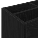 Parasolfod Sort eg 65 x 24 x 50 cm Konstrueret træ