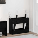 Parasolfod Sort eg 65 x 24 x 50 cm Konstrueret træ