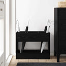 Parasolfod Sort eg 65 x 24 x 50 cm Konstrueret træ