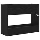 Parasolfod Sort eg 65 x 24 x 50 cm Konstrueret træ