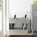 Parasolfod Beton Grå 65 x 24 x 50 cm Konstrueret træ