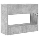 Parasolfod Beton Grå 65 x 24 x 50 cm Konstrueret træ