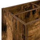 Parasolfod Røget eg 65 x 24 x 50 cm Konstrueret træ