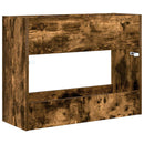Parasolfod Røget eg 65 x 24 x 50 cm Konstrueret træ