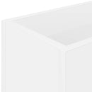 Parasolfod Hvid 40 x 20 x 55,5 cm Konstrueret træ