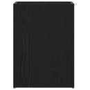 Parasolfod Sort eg 40 x 20 x 55,5 cm Konstrueret træ