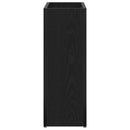 Parasolfod Sort eg 40 x 20 x 55,5 cm Konstrueret træ