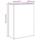 Parasolfod Sonoma eg 40 x 20 x 55,5 cm Konstrueret træ