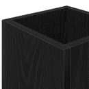 Parasolfod Sort eg 20 x 20 x 55,5 cm Konstrueret træ