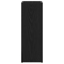 Parasolfod Sort eg 20 x 20 x 55,5 cm Konstrueret træ