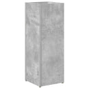 Parasolfod Beton Grå 20 x 20 x 55,5 cm Konstrueret træ