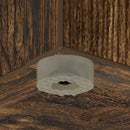 Parasolfod Røget eg 20 x 20 x 55,5 cm Konstrueret træ