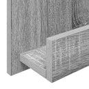 Magasin Rack Grå Sonoma 51 x 11 x 102 cm Konstrueret træ