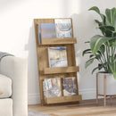 Magasin Rack Artisan Egetræ 51 x 11 x 102 cm Konstrueret træ