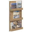 Magasin Rack Artisan Egetræ 51 x 11 x 102 cm Konstrueret træ
