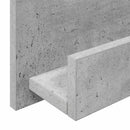 Magasin Rack Beton Grå 43 x 11 x 102 cm Konstrueret træ
