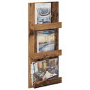 Magasin Rack Gammelt træ 43 x 11 x 102 cm Konstrueret træ