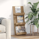 Magasin Rack Artisan Egetræ 43 x 11 x 102 cm Konstrueret træ