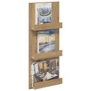 Magasin Rack Artisan Egetræ 43 x 11 x 102 cm Konstrueret træ