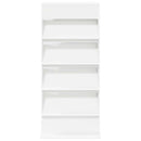 Magasin Rack Hvid 70 x 41 x 156 cm Konstrueret træ