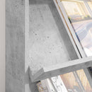 Magasin Rack Beton Grå 70 x 41 x 156 cm Konstrueret træ