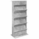 Magasin Rack Beton Grå 70 x 41 x 156 cm Konstrueret træ