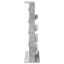 Magasin Rack Beton Grå 70 x 41 x 156 cm Konstrueret træ