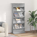 Magasin Rack Grå Sonoma 70 x 41 x 156 cm Konstrueret træ