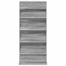 Magasin Rack Grå Sonoma 70 x 41 x 156 cm Konstrueret træ