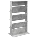 Magasin Rack Beton Grå 70 x 41 x 126 cm Konstrueret træ