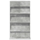 Magasin Rack Beton Grå 70 x 41 x 126 cm Konstrueret træ