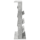 Magasin Rack Beton Grå 70 x 41 x 126 cm Konstrueret træ