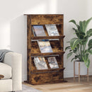 Magasin Rack Røget eg 70 x 41 x 126 cm Konstrueret træ